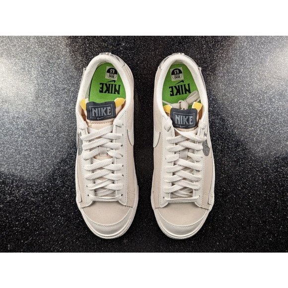 Nike Blazer Low 77 Gray White Men's Size 6.5 Women's Size 8 NIB - Picture 6 of 9